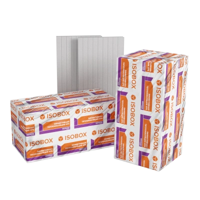 ТЕХНОНИКОЛЬ XPS ISOBOX  Фасад 150 FAS/2, S/1 1180x580x50-L (фрезер., с микроканавками), поддон (6 упак) (124408)