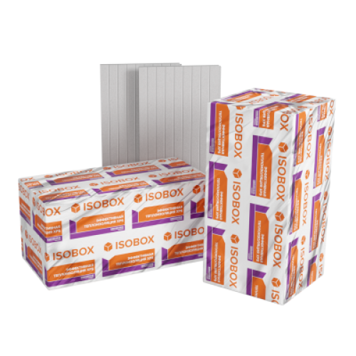 ТЕХНОНИКОЛЬ XPS ISOBOX  Фасад 150 FAS/2, S/1 1180x580x50-L (фрезер., с микроканавками), поддон (6 упак) (124408) в Москве