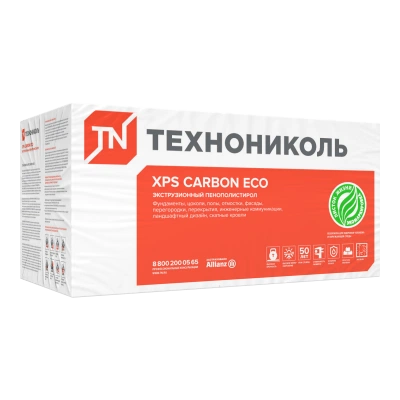 ТЕХНОНИКОЛЬ XPS ТЕХНОНИКОЛЬ CARBON ECO TB 1180х580х100-L (2х50) (581826) ТЕХНОНИКОЛЬ XPS ТЕХНОНИКОЛЬ CARBON ECO TB 1180х580х100-L (2х50) (581826)