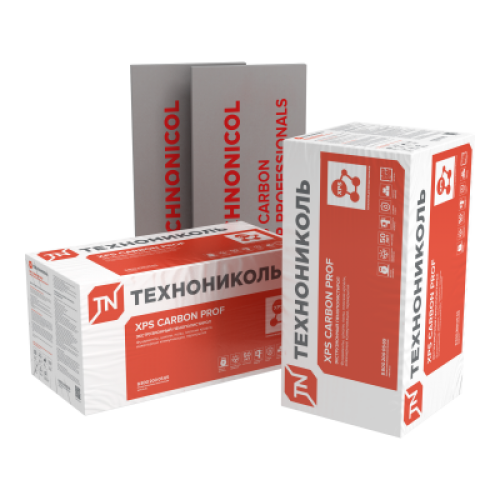 ТЕХНОНИКОЛЬ XPS CARBON PROF 1180х580х40-L (10 плит, 6,844 кв.м) (582405) в Москве