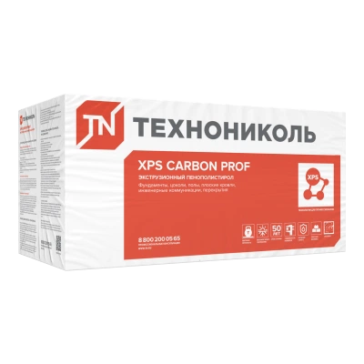 ТЕХНОНИКОЛЬ XPS CARBON PROF 1180х580х80-L (5 плит, 3,422 кв.м) (582415) ТЕХНОНИКОЛЬ XPS CARBON PROF 1180х580х80-L (5 плит, 3,422 кв.м) (582415)