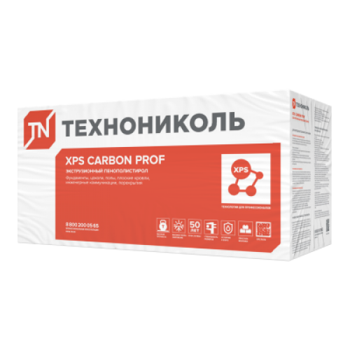 ТЕХНОНИКОЛЬ XPS CARBON PROF SLOPE 8,3 % уклон (плита М) (585235) в Москве