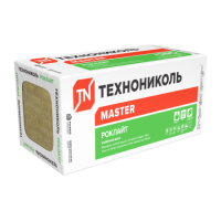 ТЕХНОНИКОЛЬ Утеплитель РОКЛАЙТ, 1200х600х100 мм, (6 плит, 4,32 кв.м) (033273)
