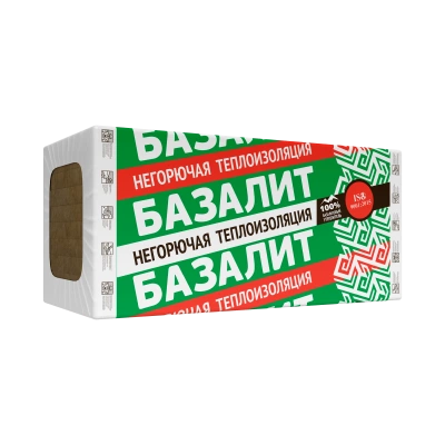 ТЕХНОНИКОЛЬ Утеплитель БАЗАЛИТ Л-75, 1200Х600Х50 мм, (8 плит, 5,76 кв.м) (070824) ТЕХНОНИКОЛЬ Утеплитель БАЗАЛИТ Л-75, 1200Х600Х50 мм, (8 плит, 5,76 кв.м) (070824)