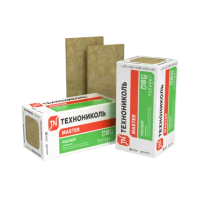 ТЕХНОНИКОЛЬ Утеплитель РОКЛАЙТ, 1200х600х50 мм, (8 плит, 5,76 кв.м) (332797)