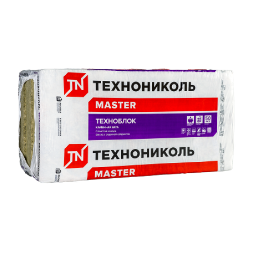 ТЕХНОНИКОЛЬ Утеплитель ТЕХНОБЛОК СТАНДАРТ (8 плит, 5,76 кв.м) 1200х600х50 мм (368218) в Москве