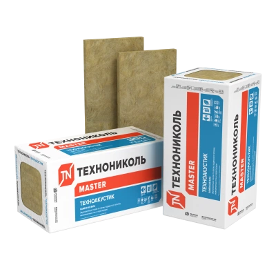 ТЕХНОНИКОЛЬ ТЕХНОАКУСТИК (4 плиты) 1200x600x100 мм, поддон (486954) ТЕХНОНИКОЛЬ ТЕХНОАКУСТИК (4 плиты) 1200x600x100 мм, поддон (486954)
