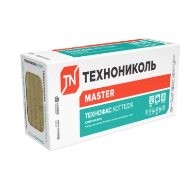 ТЕХНОНИКОЛЬ Утеплитель ТЕХНОФАС КОТТЕДЖ, 1200х600х50 мм, (6 плит, 4,32 кв.м) (495005) ТЕХНОНИКОЛЬ Утеплитель ТЕХНОФАС КОТТЕДЖ, 1200х600х50 мм, (6 плит, 4,32 кв.м) (495005)