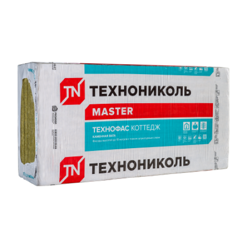 ТЕХНОНИКОЛЬ Утеплитель ТЕХНОФАС КОТТЕДЖ, 1200х600х50 мм, (6 плит, 4,32 кв.м) (495005) в Москве
