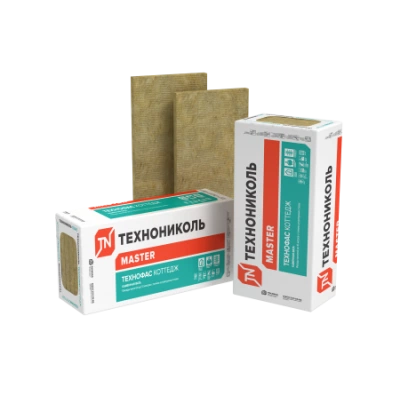 ТЕХНОНИКОЛЬ Утеплитель ТЕХНОФАС КОТТЕДЖ, 1200х600 мм Толщина  плиты, мм; Кол-во в упаковке100; 3 плиты (495006)