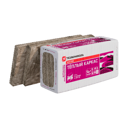 ТЕХНОНИКОЛЬ Утеплитель 37 PN Тёплый каркас, 1200х610х50, мультипак (10 пачек) (113357) в Москве