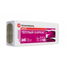 ТЕХНОНИКОЛЬ Утеплитель 37 PN Тёплый каркас, 1200х610х100, мультипак (10 пачек) (113358)