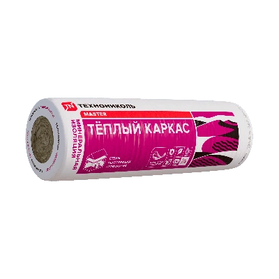 ТЕХНОНИКОЛЬ Утеплитель ТЕXНОНИКОЛЬ Тёплый каркас, 6000x1220x100, поддон (125044) ТЕХНОНИКОЛЬ Утеплитель ТЕXНОНИКОЛЬ Тёплый каркас, 6000x1220x100, поддон (125044)