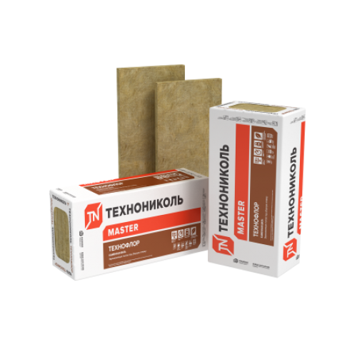 ТЕХНОНИКОЛЬ Звукоизоляция ТЕХНОФЛОР СТАНДАРТ, 1200х600х40 мм, (6 плит, 4,32 кв.м) (395408) в Москве